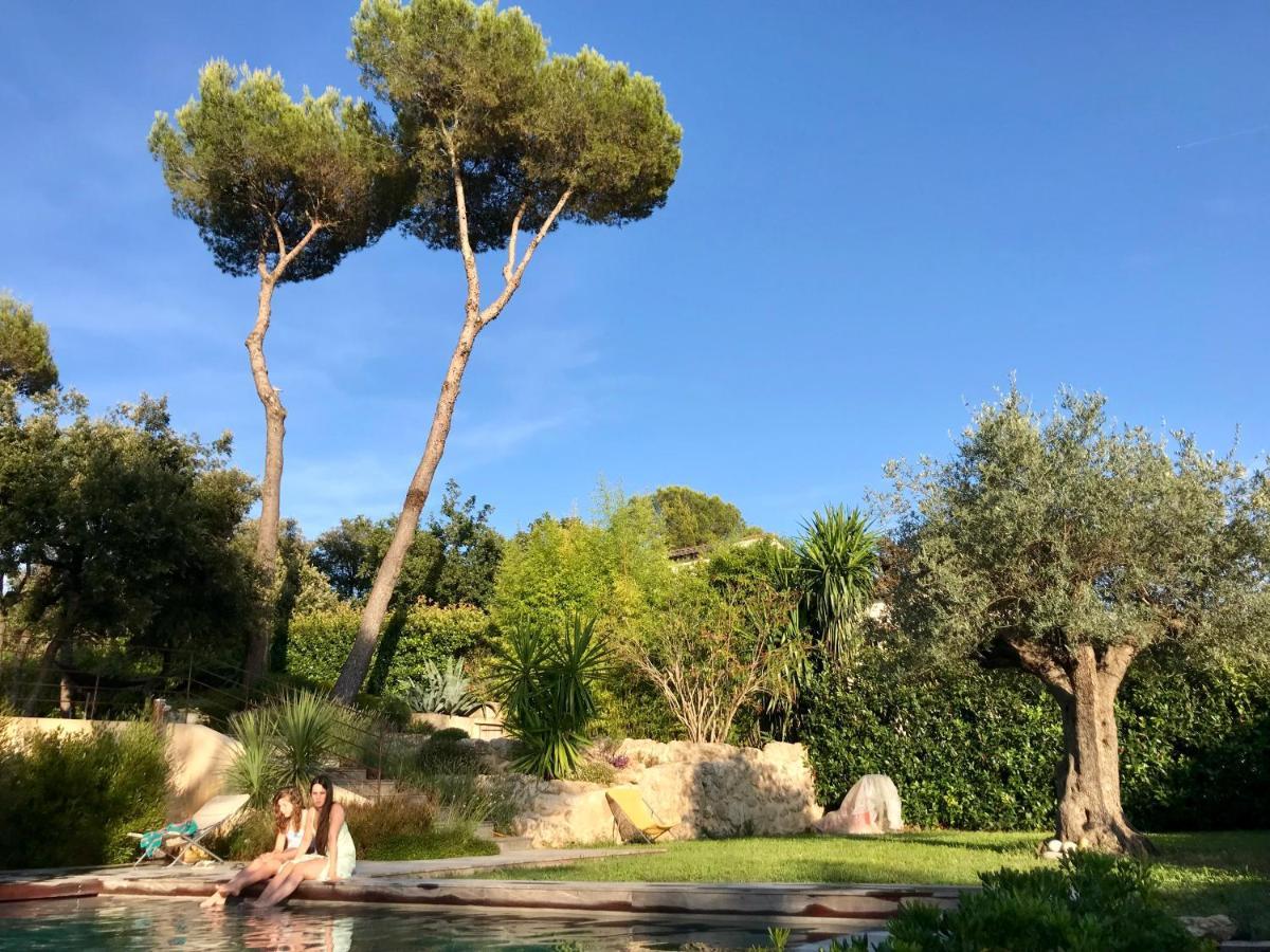 Villa l’Ensoleillée Roquefort-les-Pins Extérieur photo