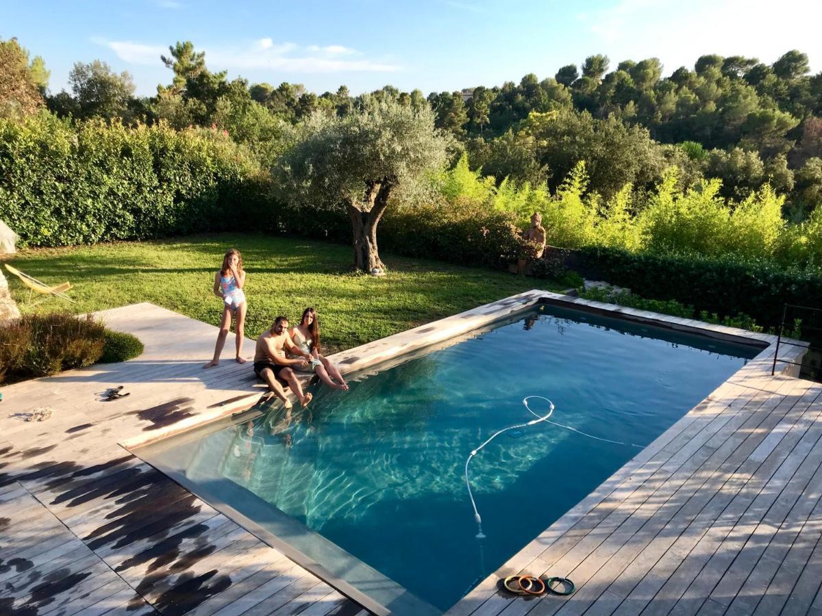 Villa l’Ensoleillée Roquefort-les-Pins Extérieur photo